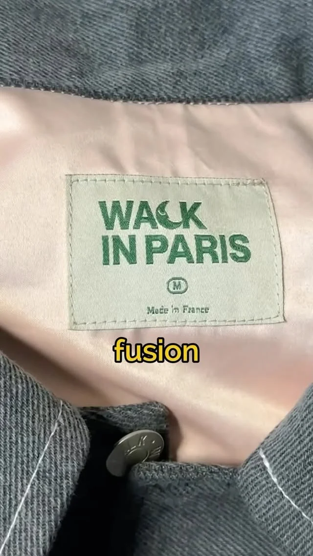Le Papoteur × Walk in Paris — Collaboration upcycling
